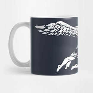 Angel Wings (white print) Mug